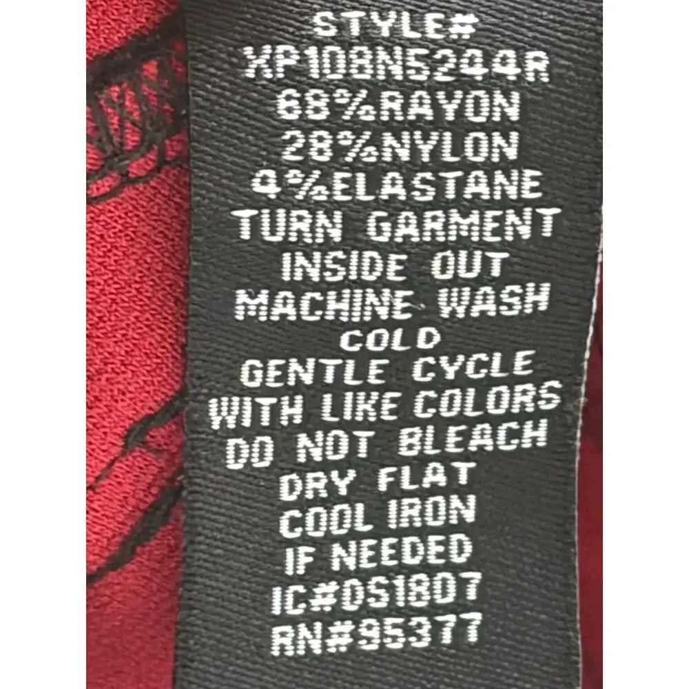 Anthropologie Sanctuary Grease Red and Black Plaid Leggings/Pants Sz M